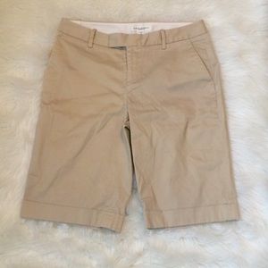 Banana Republic 6 Martin Fit Khaki Stretch Shorts